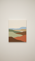 Abstract Landscape Painting on Canvas