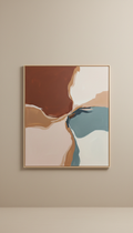 Original Abstract Canvas in Large Scale